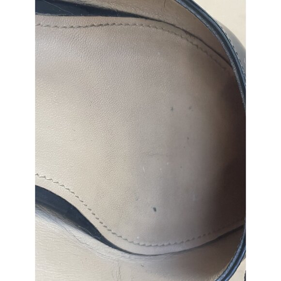 Ferragamo Black Patent Leather Vara Bow Pumps Size 7.5 - Picture 12 of 14